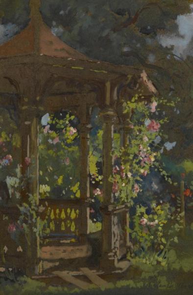 Summer Eve (the Gazebo) by Colin Campbell Cooper