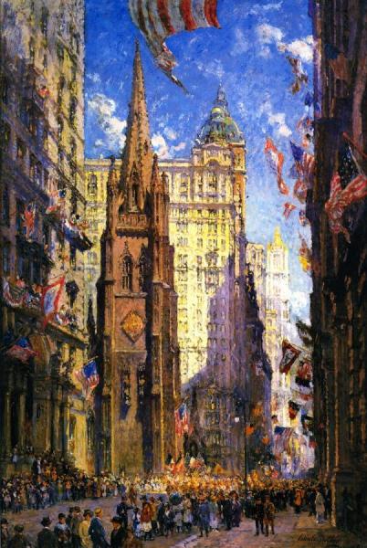 The Three Towers by Colin Campbell Cooper