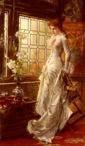 At The Window by Conrad Kiesel