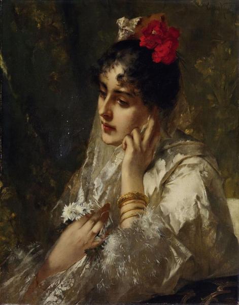 Spanish Lady by Conrad Kiesel