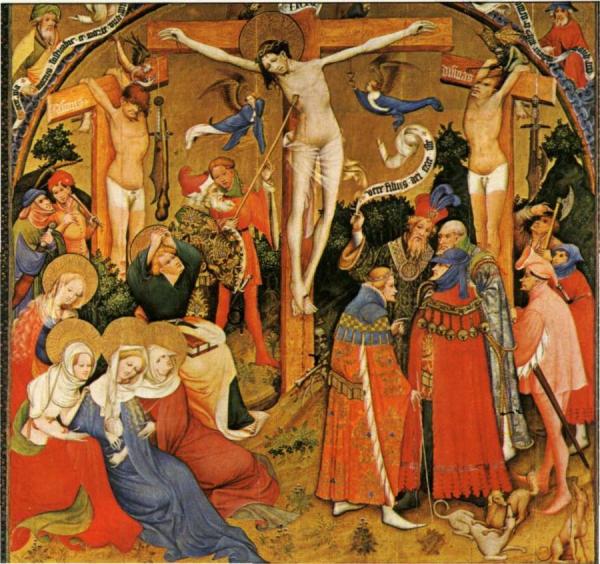 Crucifixion by Conrad Von Soest Oil Painting Reproductions