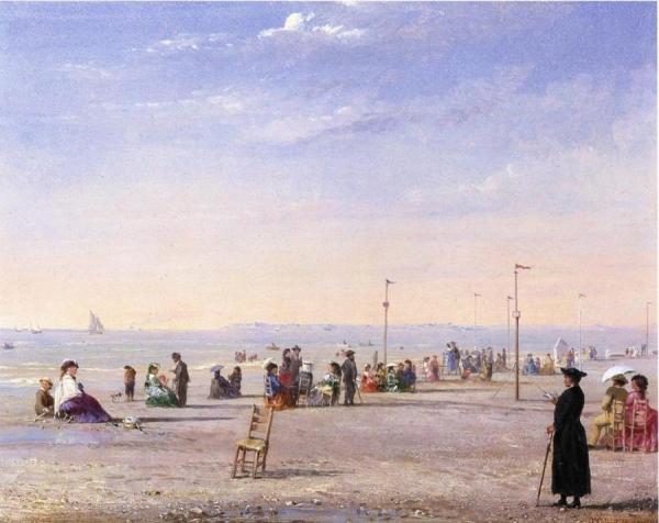 Trouville by Conrad Wise Chapman