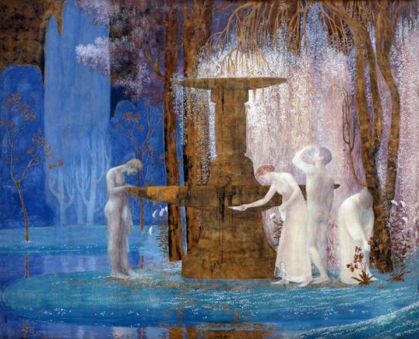 Constant Montald The Fountain Of Inspiration, 1907