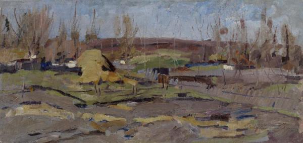 Spring In Okhotino by Constantin Alexeevich Korovin