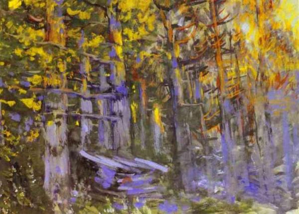 The Forest by Constantin Alexeevich Korovin