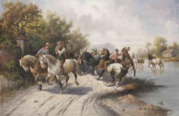 Horse Ride by Constantin Stoiloff