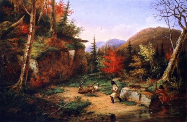 Cornelius Krieghoff After The Kill