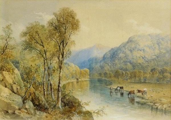 Landscape by Cornelius Pearson Oil Painting Reproductions