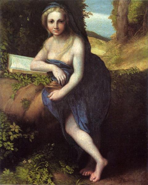 The Magdalene by Correggio Oil Painting Reproductions