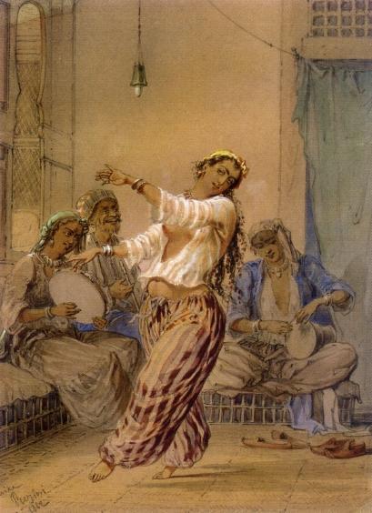 The Egyptian Dancer by Count Amadeo Preziosi