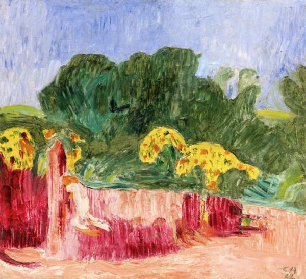Landscape by Cuno Amiet