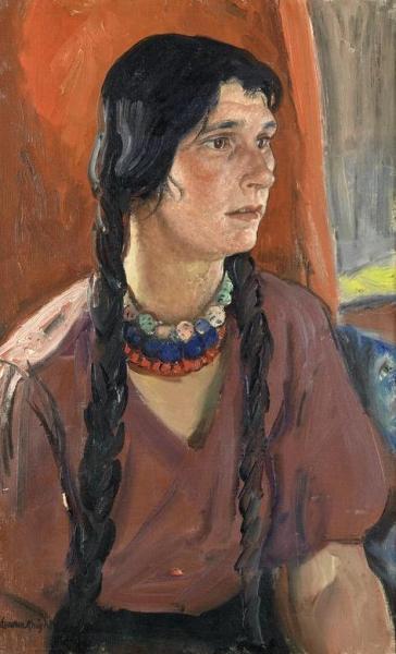 Beulah by Dame Laura Knight Oil Painting Reproductions