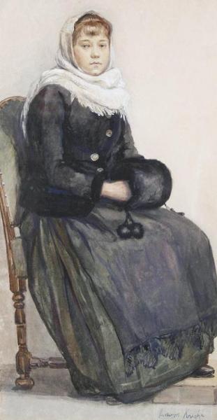 Dutch Lady by Dame Laura Knight Oil Painting Reproductions