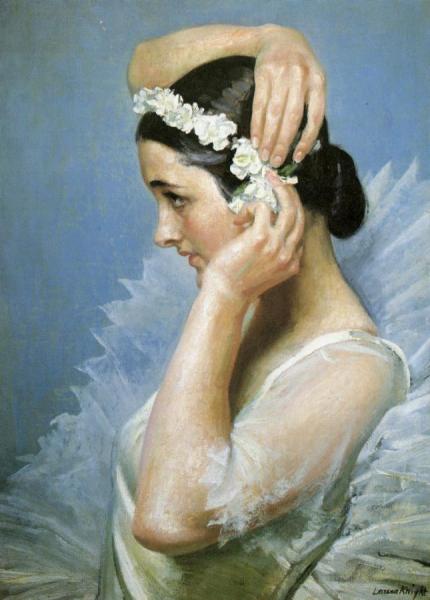 Finishing Touches by Dame Laura Knight