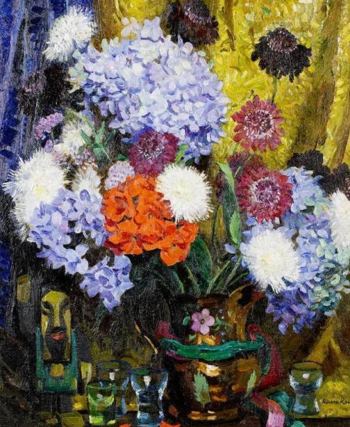 Flowerpiece by Dame Laura Knight
