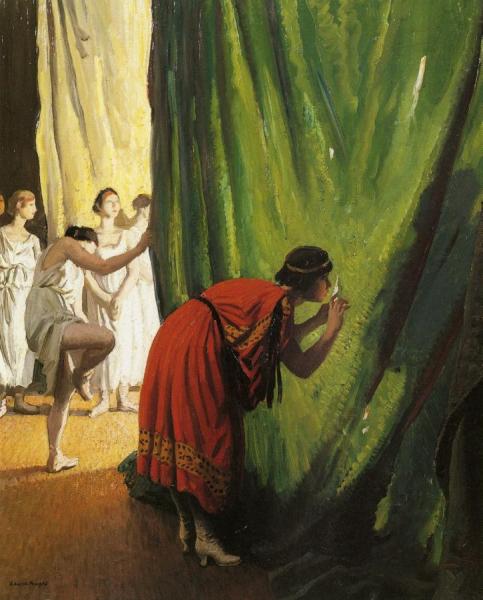 Dame Laura Knight In The Wings