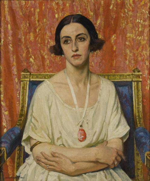 Lubov Tchernicheva,1921 by Dame Laura Knight