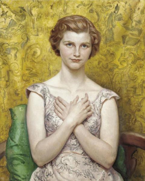 Dame Laura Knight Portrait Of Jane
