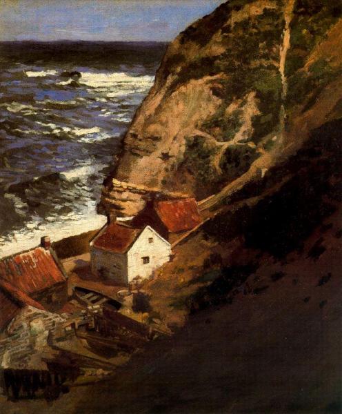 Staithes, Yorkshire by Dame Laura Knight