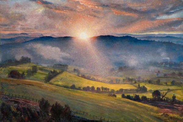 Sundown by Dame Laura Knight Oil Painting Reproductions