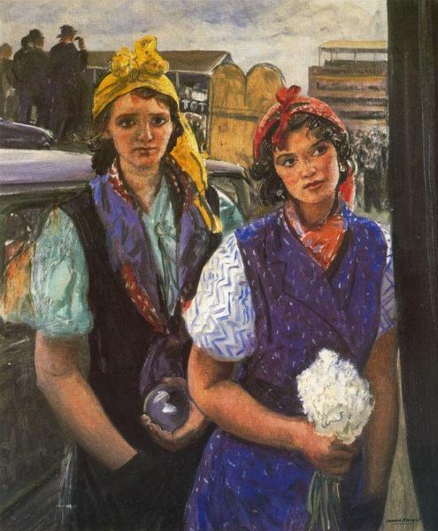 Tell Your Fortune Lady by Dame Laura Knight