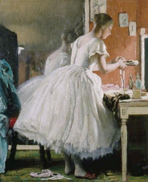 The Ballet Shoe by Dame Laura Knight