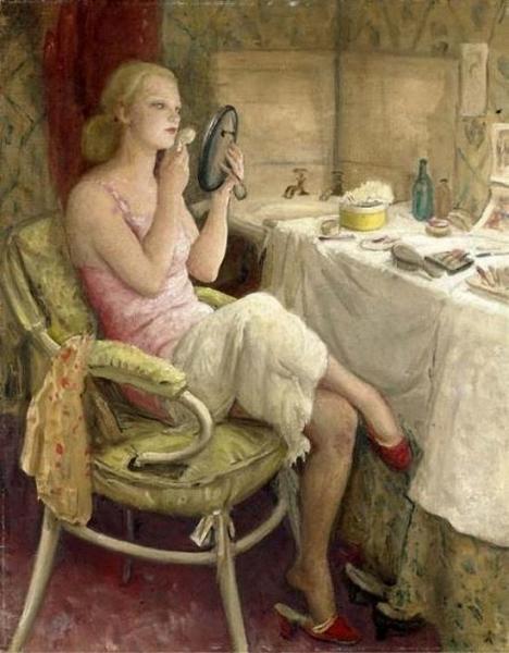 The Dressing Room by Dame Laura Knight