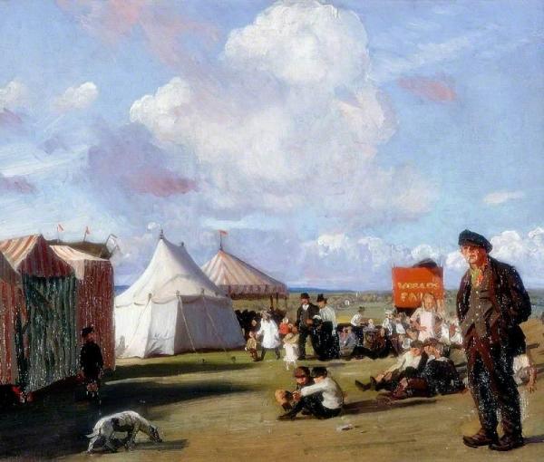 The Fair by Dame Laura Knight