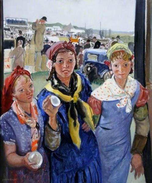 The Gypsies by Dame Laura Knight Oil Painting Reproductions