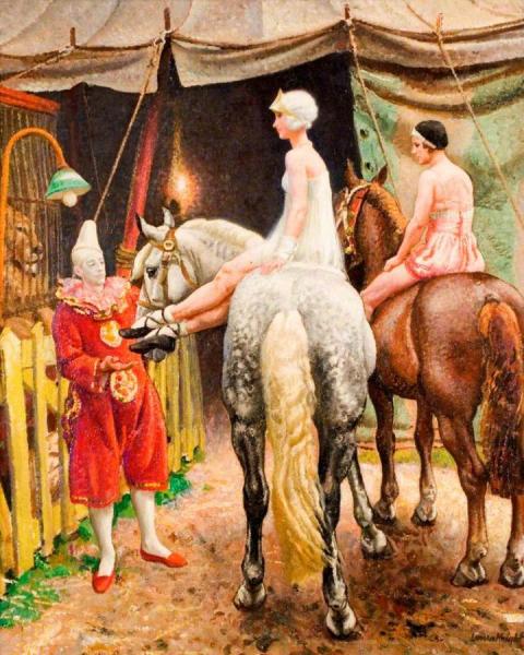 The Rosinbacks by Dame Laura Knight