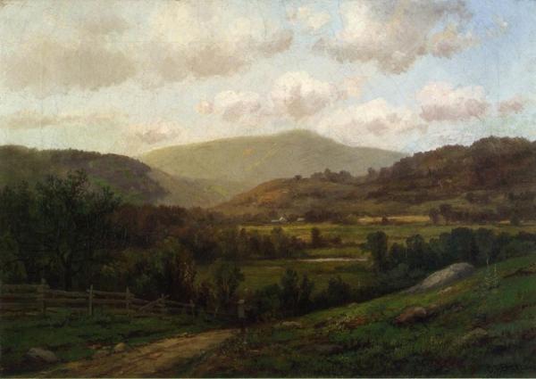New England Landscape by Daniel Folger Bigelow