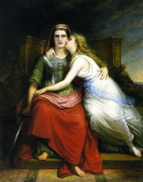 Justice And Peace by Daniel Huntington