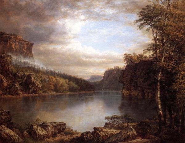 Lake Mohonk by Daniel Huntington Oil Painting Reproductions