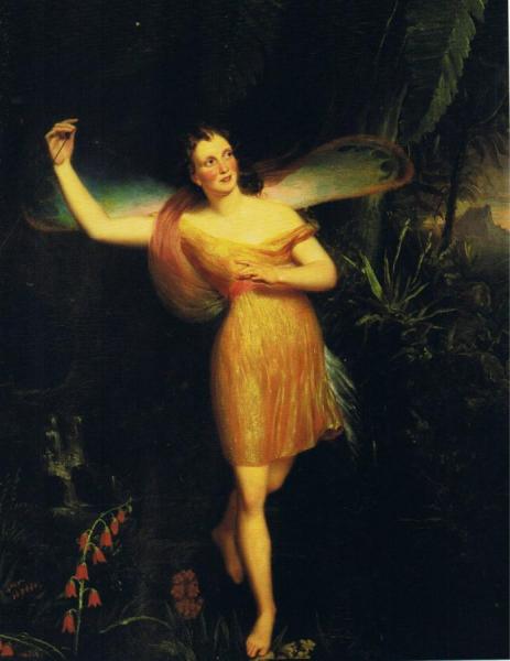 Priscilla Horton As Ariel by Daniel Maclise Oil Painting Reproductions