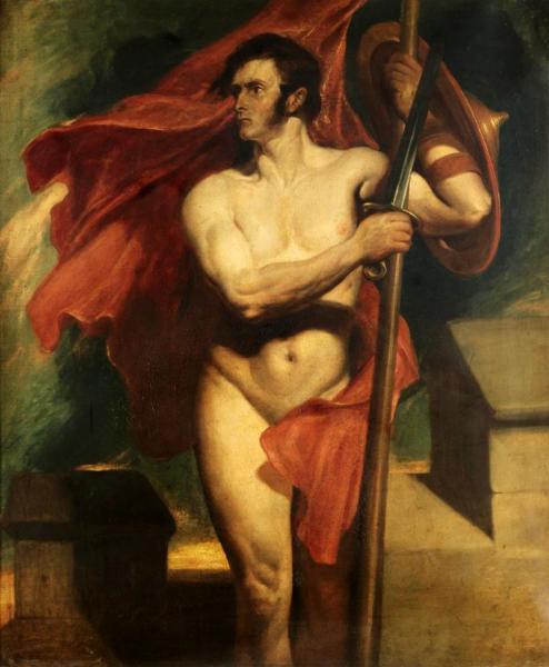 The Standard Bearer by Daniel Maclise Oil Painting Reproductions
