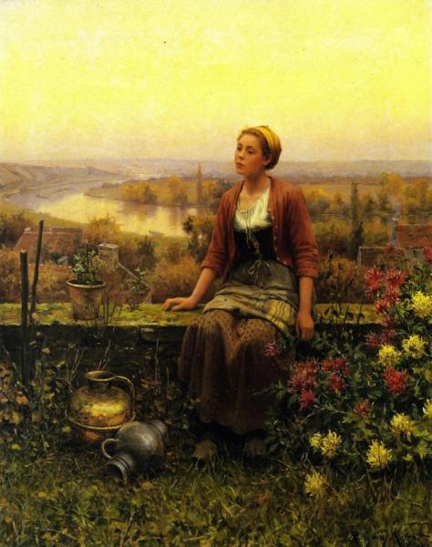 Marie by Daniel Ridgway Knight
