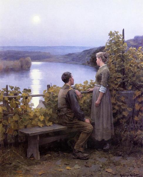 Daniel Ridgway Knight Summer Evening