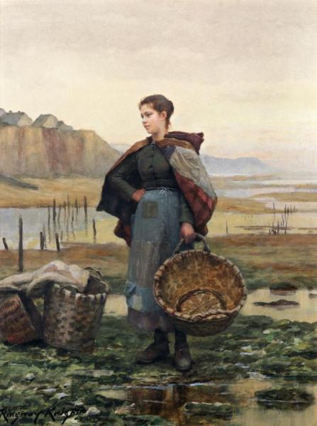 The Young Laundress by Daniel Ridgway Knight
