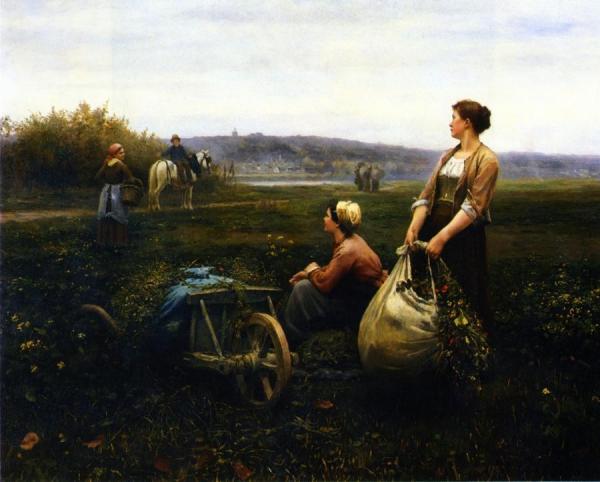 Women In The Fields by Daniel Ridgway Knight