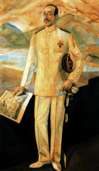 Alfonso Xiii by Daniel Vazquez Diaz Oil Painting Reproductions