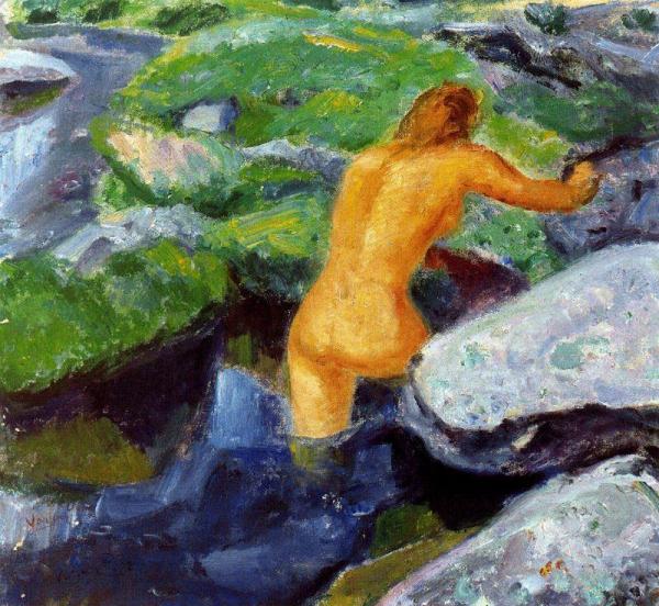 Baño En La Pedriza by Daniel Vazquez Diaz