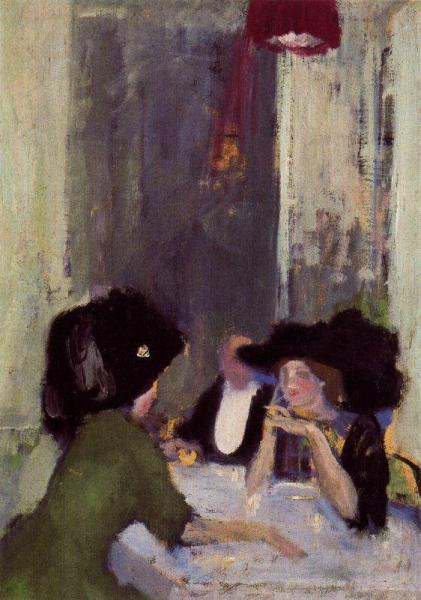 Café De Paris by Daniel Vazquez Diaz Oil Painting Reproductions