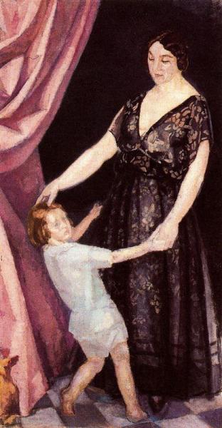 Eva And Rafaelito by Daniel Vazquez Diaz