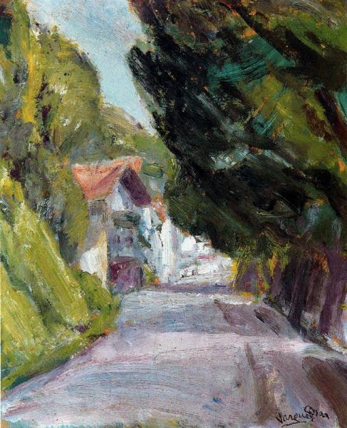 Fuenterrabía Road by Daniel Vazquez Diaz