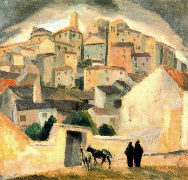 Gray Day In Cuenca by Daniel Vazquez Diaz Oil Painting Reproductions