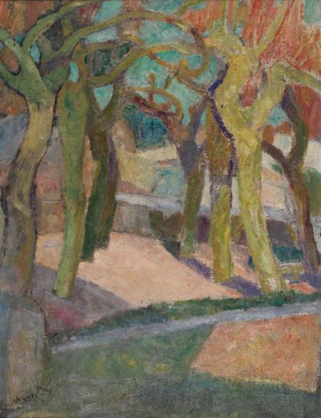 La Alameda De Fuenterrabia by Daniel Vazquez Diaz