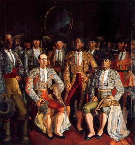 Daniel Vazquez Diaz La Cuadrilla De Lagartijo, Frascuelo Y Mazzantini