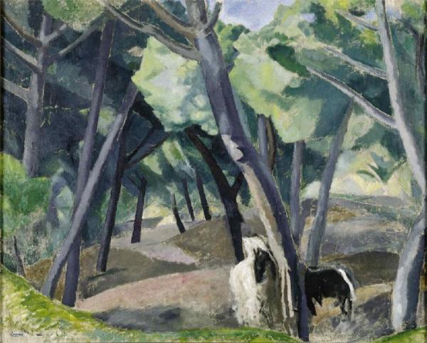 Landscape In Rábida by Daniel Vazquez Diaz