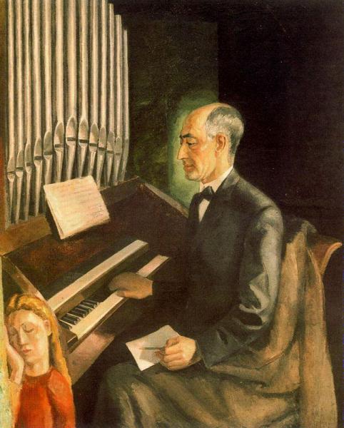 Manuel De Falla by Daniel Vazquez Diaz