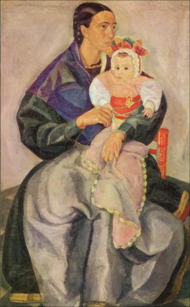 Mother And Child by Daniel Vazquez Diaz